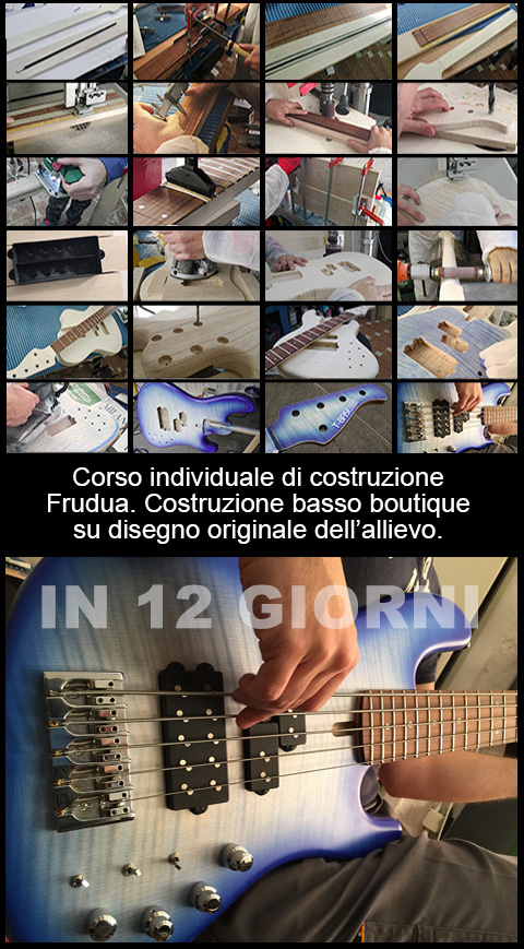 Corso di liuteria elettrica basso