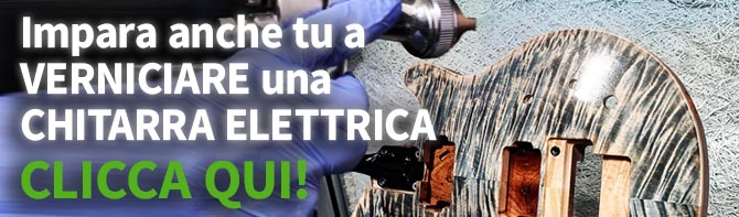 Impara a verniciare una chitarra elettrica